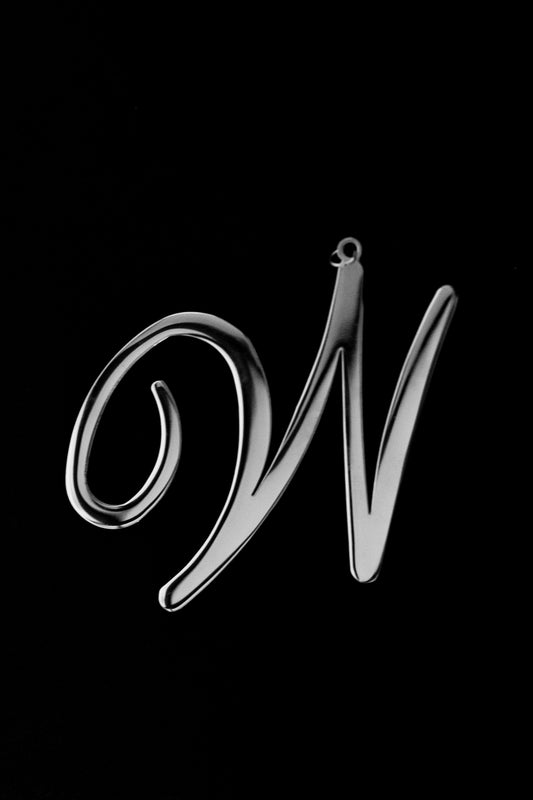 “W” Letter Necklace
