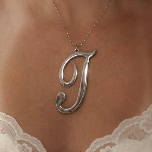 “T” Letter Necklace