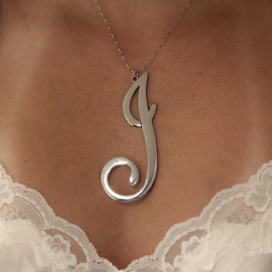 “I” Letter Necklace