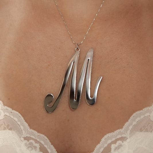 “M” Letter Necklace
