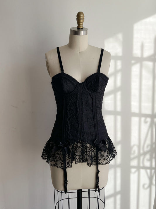 Bowtie Lace Bustier (S/M)