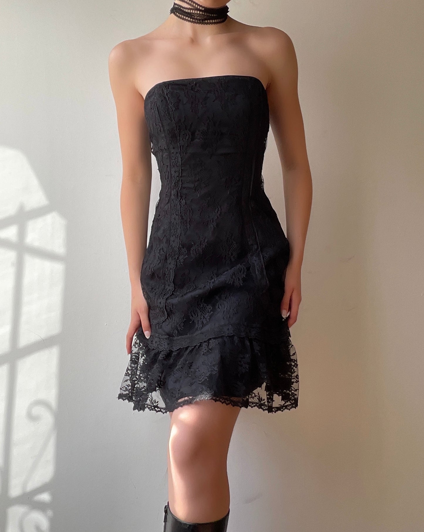 Gunne Sax Lace Dress (S)