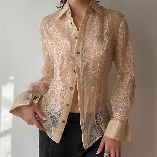 Sheer Summer Blouse (XS/S)