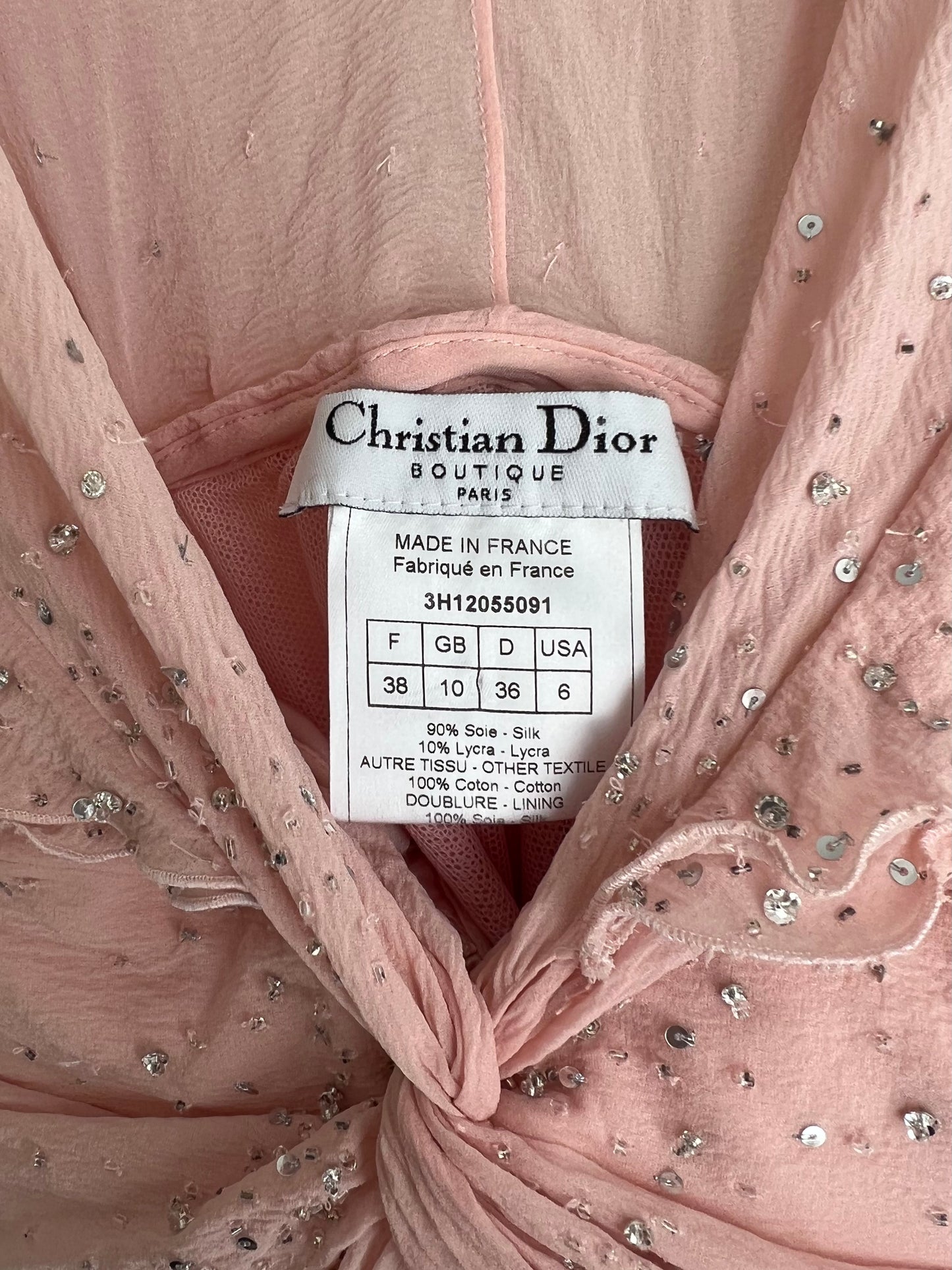 2003 Christian Dior RARE Runway Silk Corset Top (XS/S)