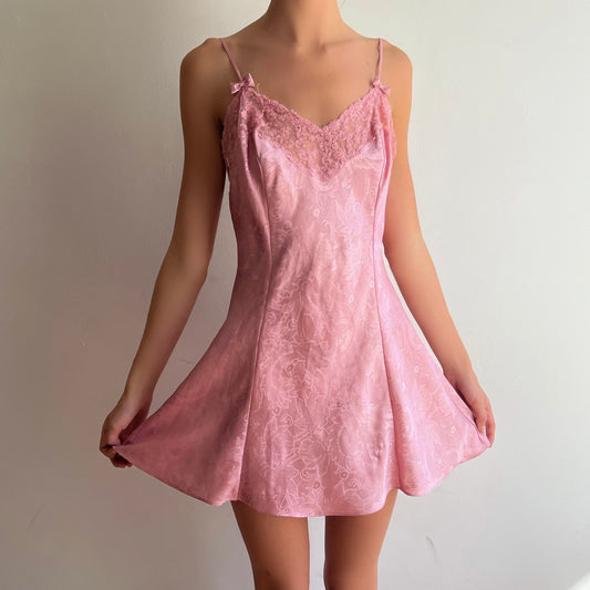 Pink Lace Dress (S)