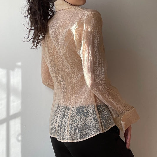 Sheer Summer Blouse (XS/S)