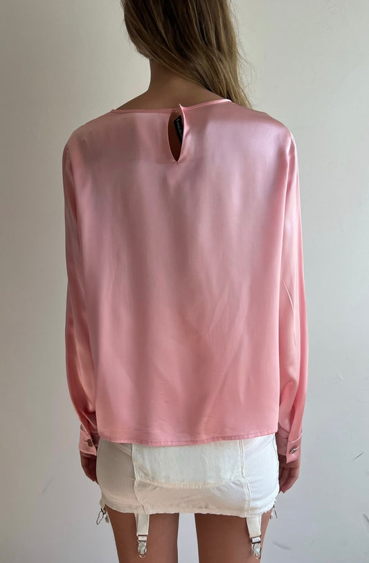 Liquid Silk Blouse (S/M)