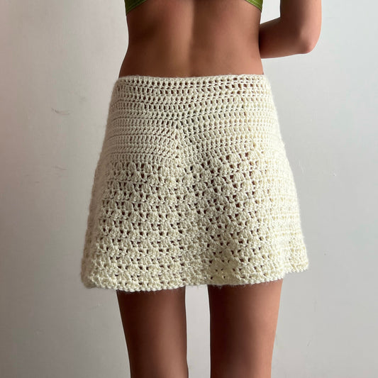 Crochet Mini Skirt (XS/S)