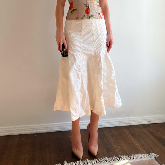 Pleated Maxi Skirt (S/M)