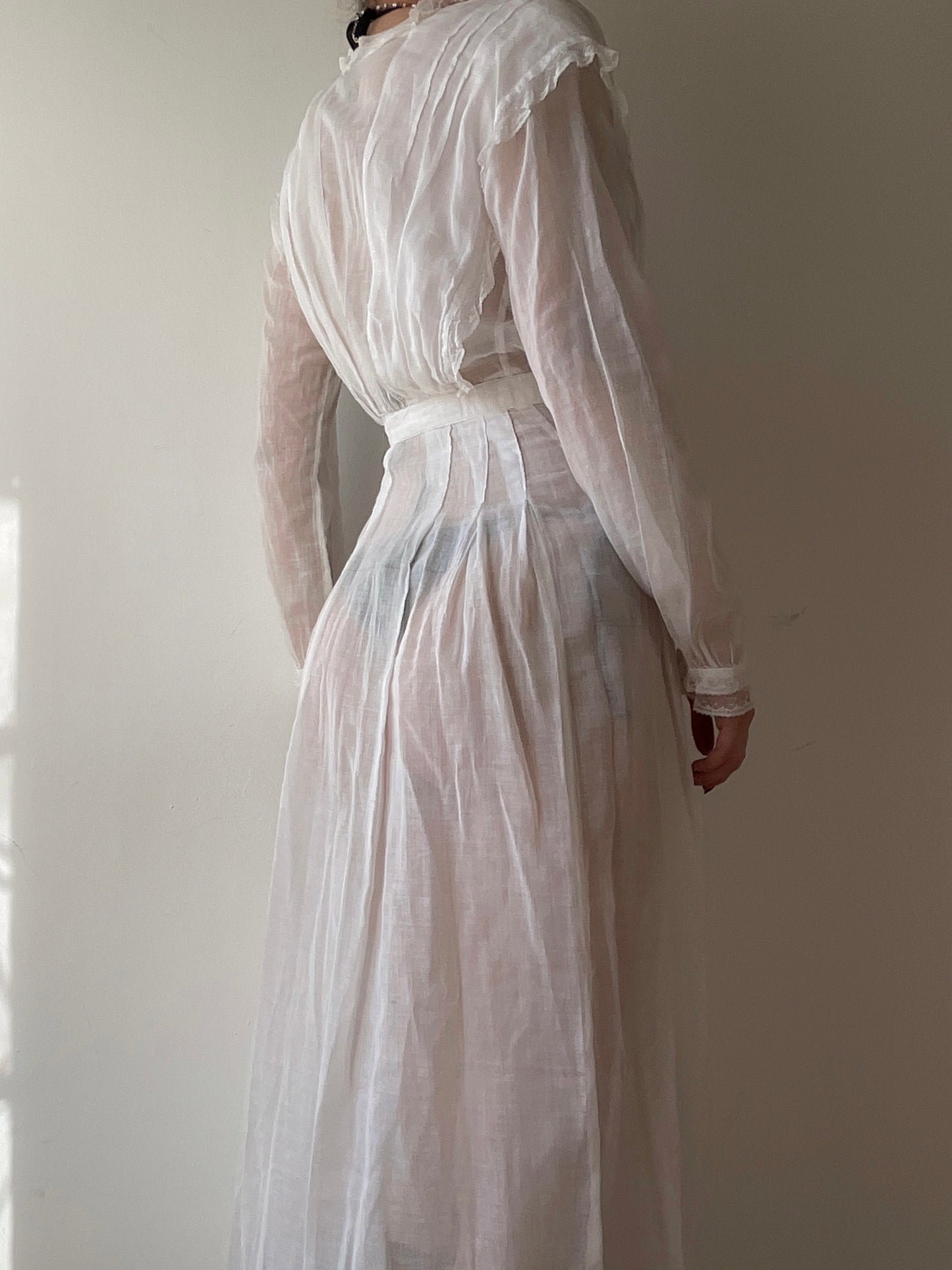 Edwardian Gauzy Dress (XXS/XS)
