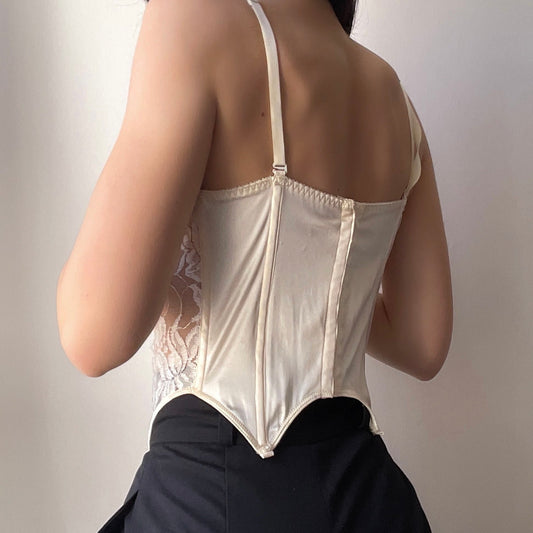 Ivory Goddess Bustier (36B/34C)