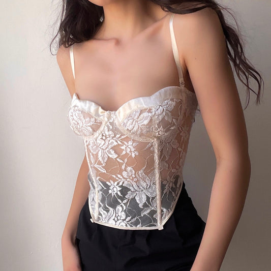 Ivory Goddess Bustier (36B/34C)