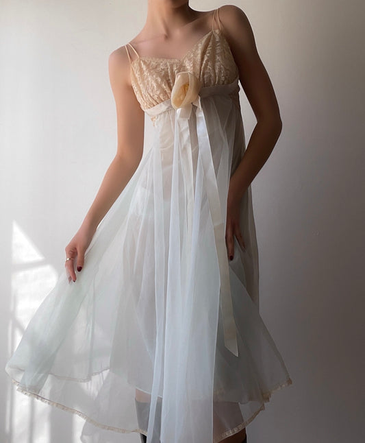 Garden Peignoir Dress (XS/S)