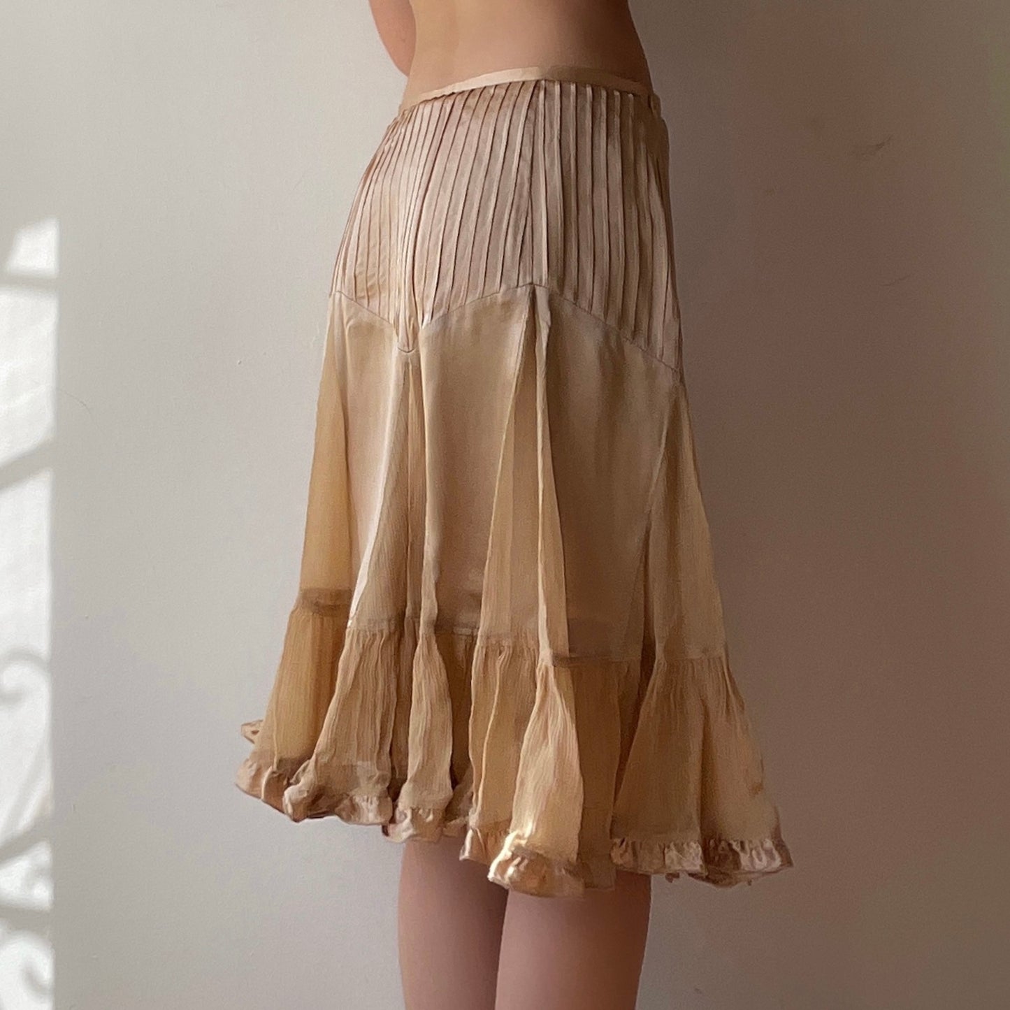 Silk Sand Skirt (30")
