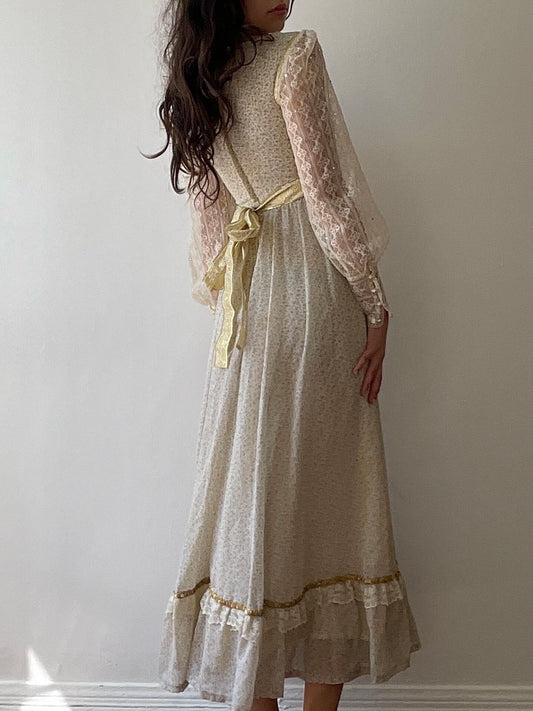 Gunne Sax Regal Princess Gown (XS/S)