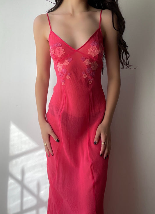 Sheer Silk Gown (XS/S)