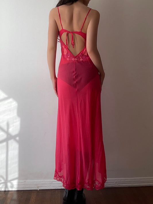 Sheer Silk Gown (XS/S)