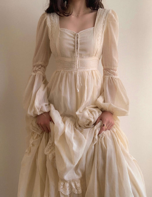 Gunne Sax Corset Style Gown (S)