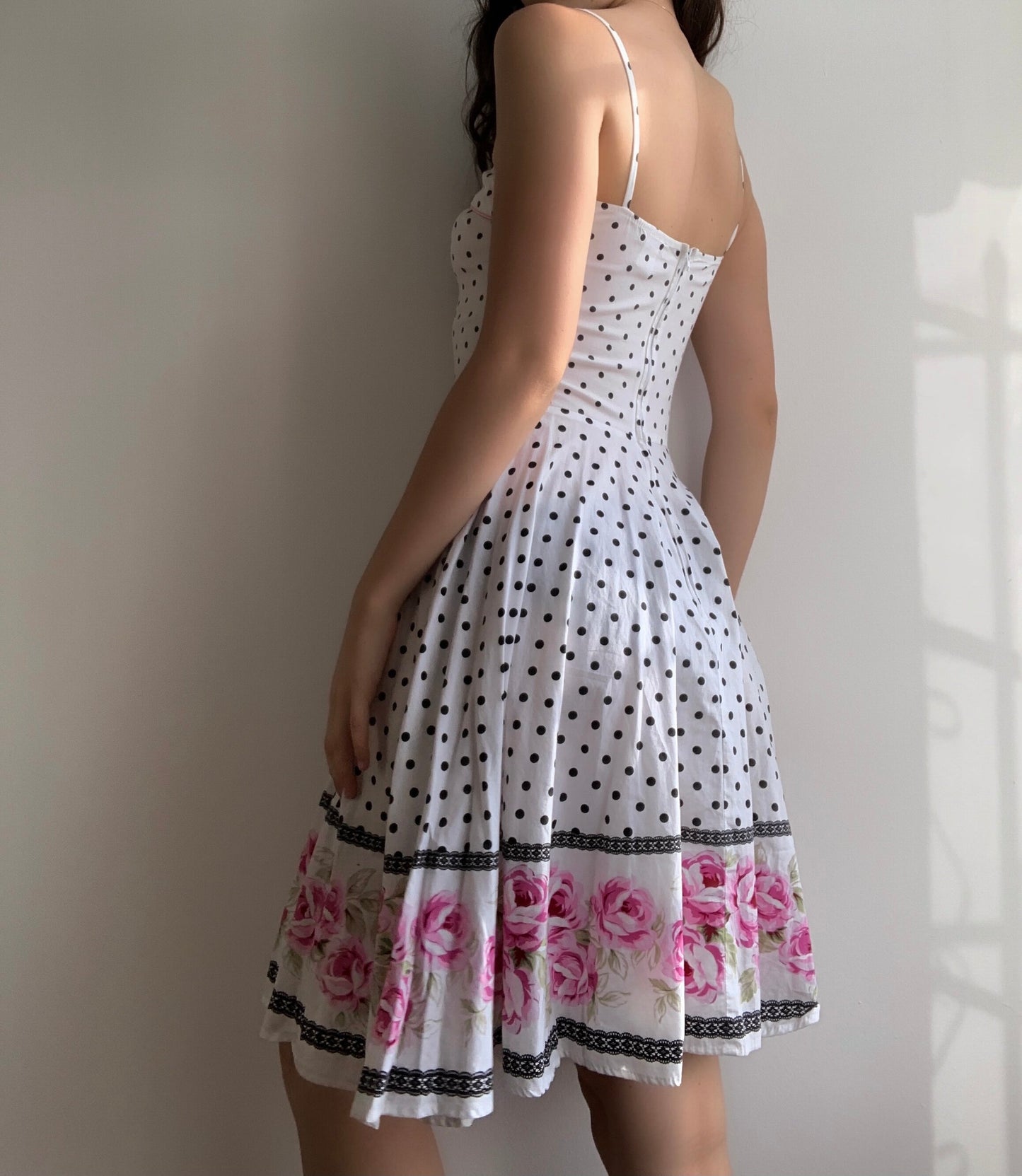 Dotted Summer Dress (XS/S)