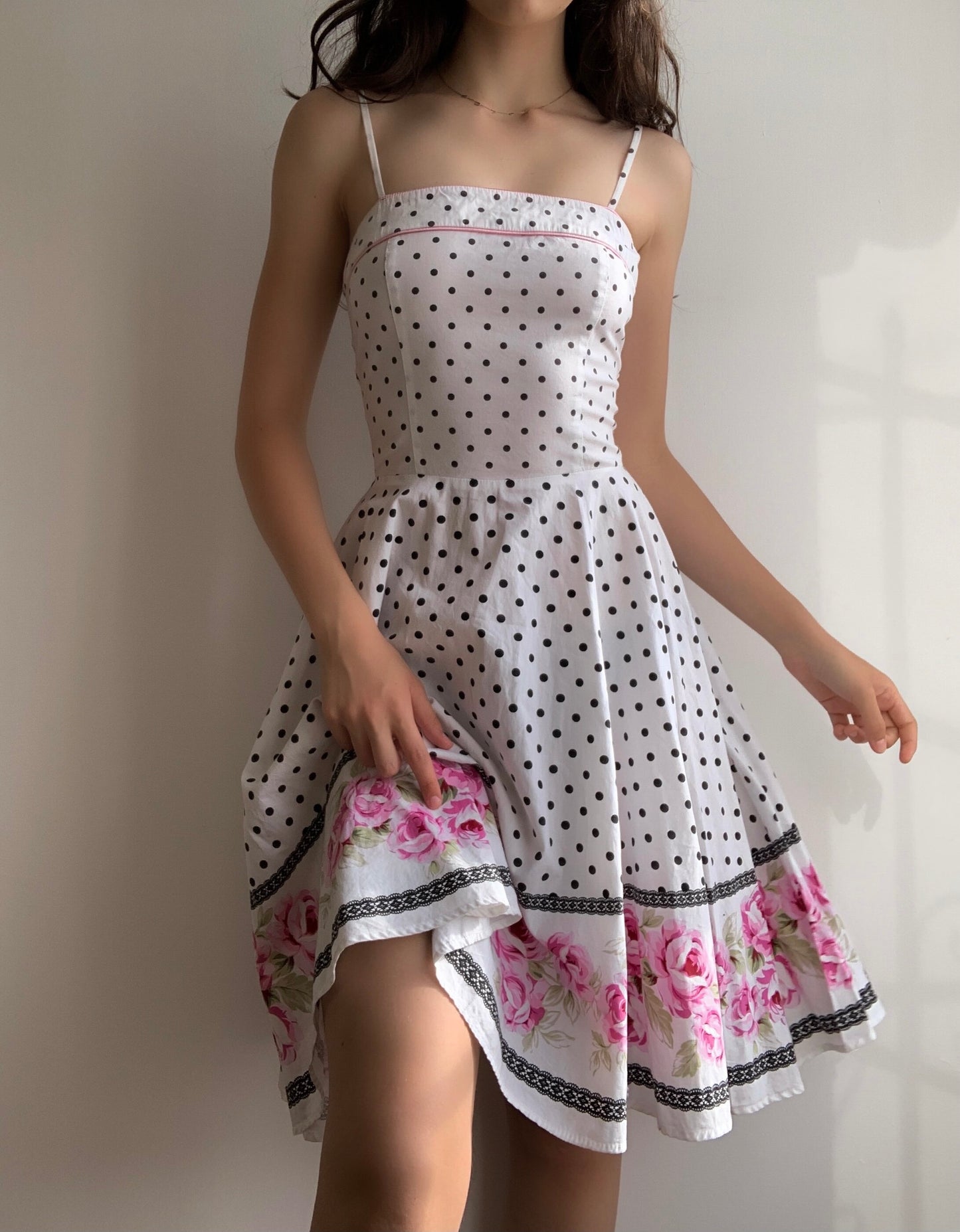 Dotted Summer Dress (XS/S)