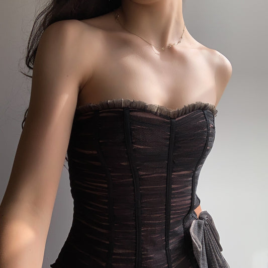 Gorgeous Ruched Bustier (XS/S)