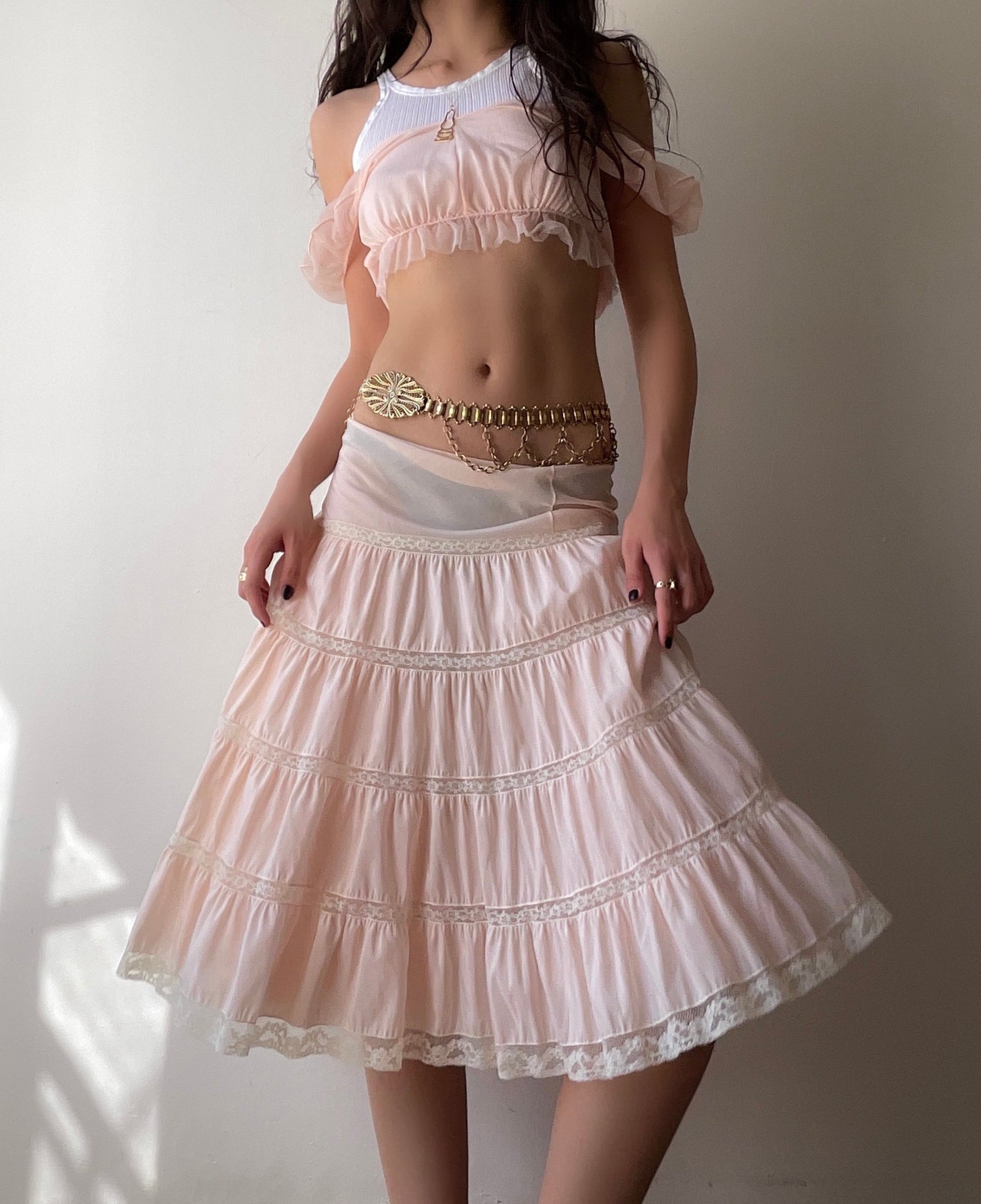 Strawberry Cream Skirt (33")