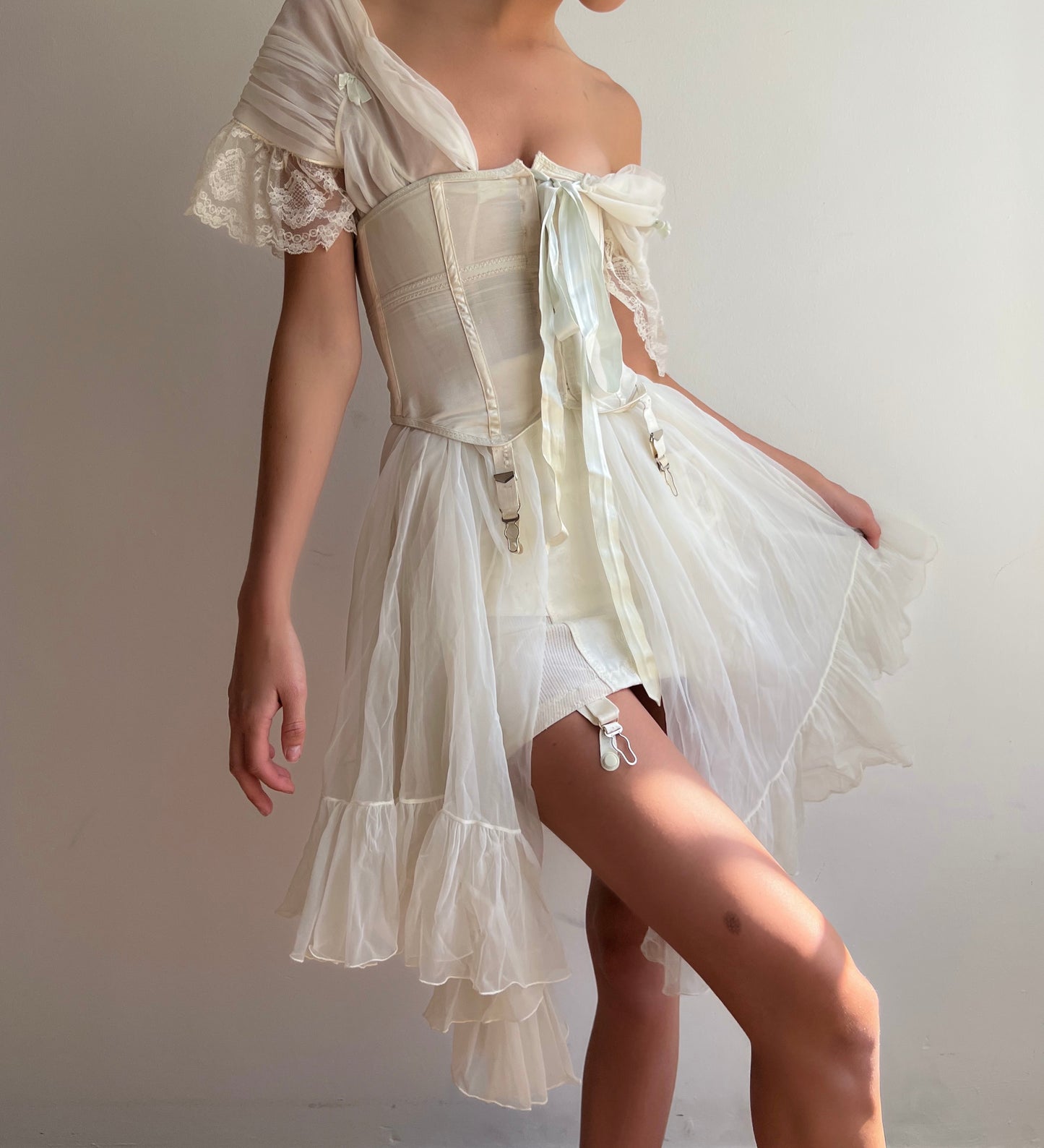 retro garter dress Knitted Straight Dress Jacket Pattern in Garter Stitch