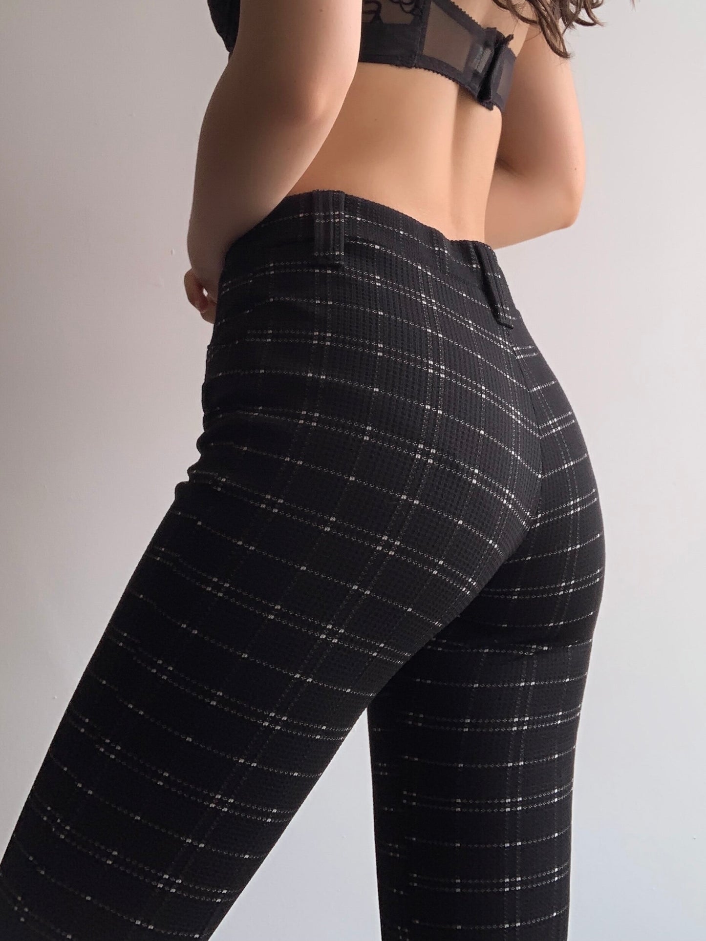 1970s Plaid Trousers (25"/26.5")