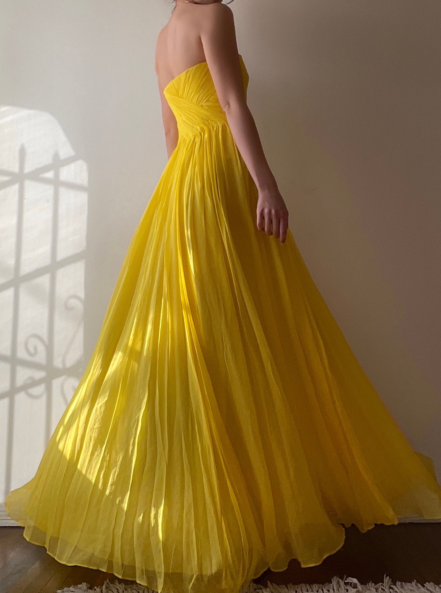Sunshine Silk Gown (XS/S)