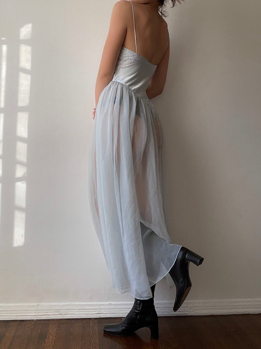 Ice Chiffon Gown (XS/S)