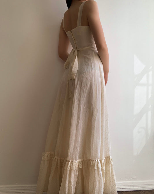 Gunne Sax Prairie Gown (XS/S)