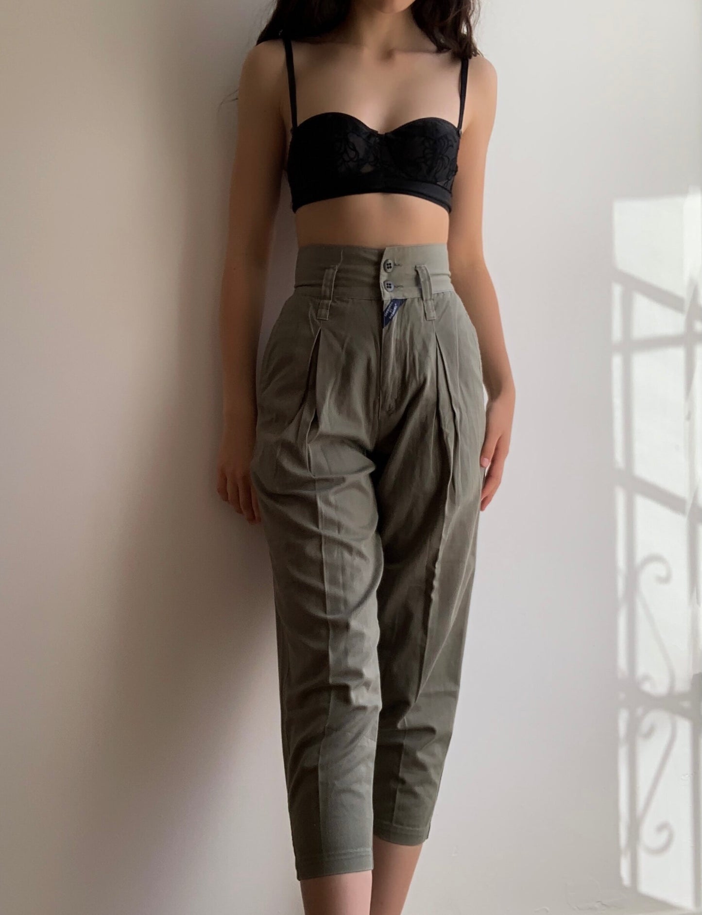 1980s High Rise Trousers (24")
