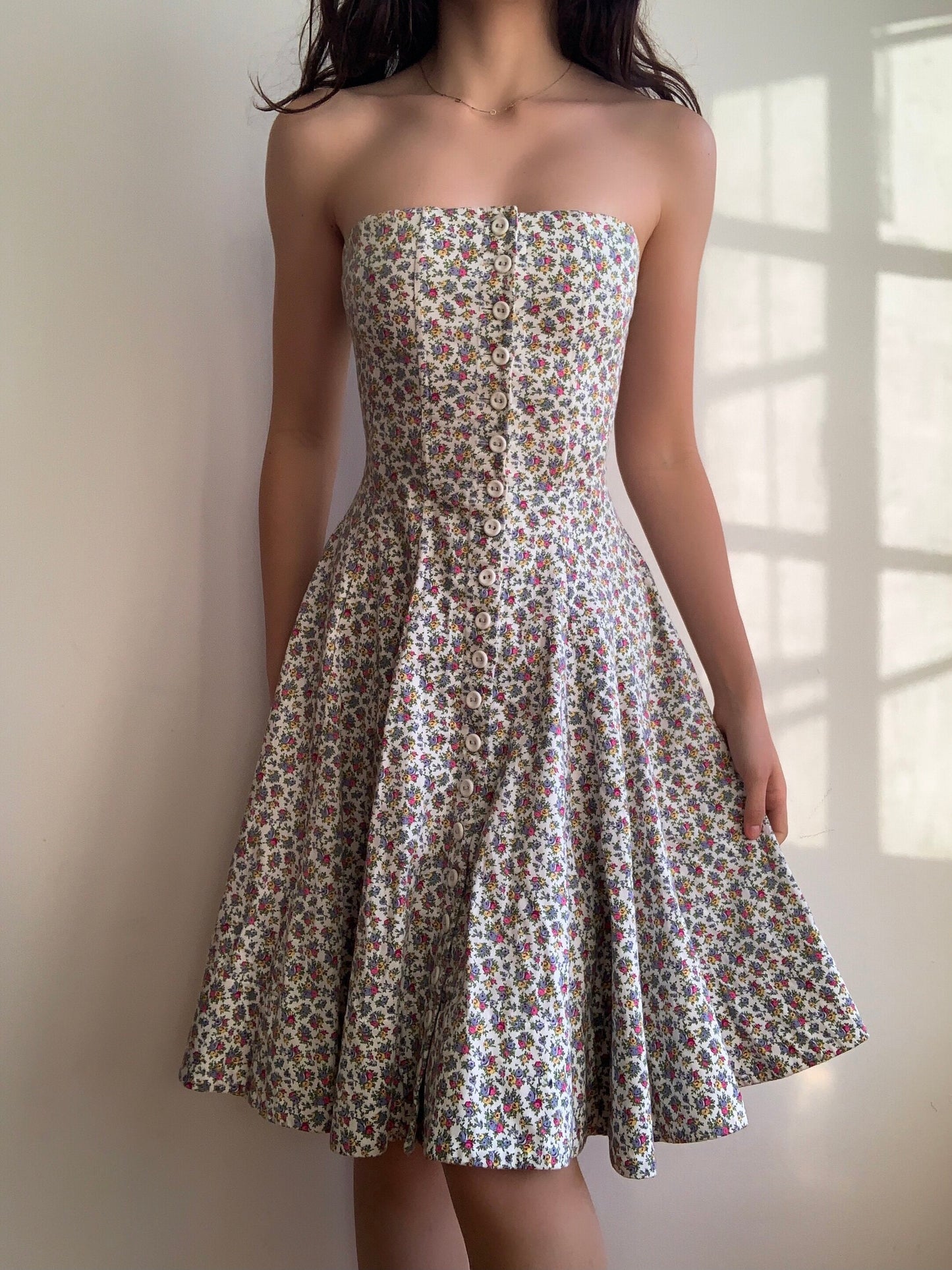 Floral Corset Dress (XS/S)